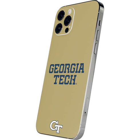 Georgia Institute of Technology LogoType Gold iPhone 12 Pro Max Skin