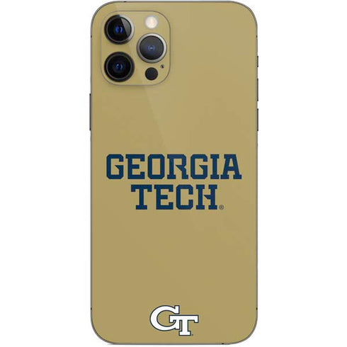 Georgia Institute of Technology LogoType Gold iPhone 12 Pro Skin