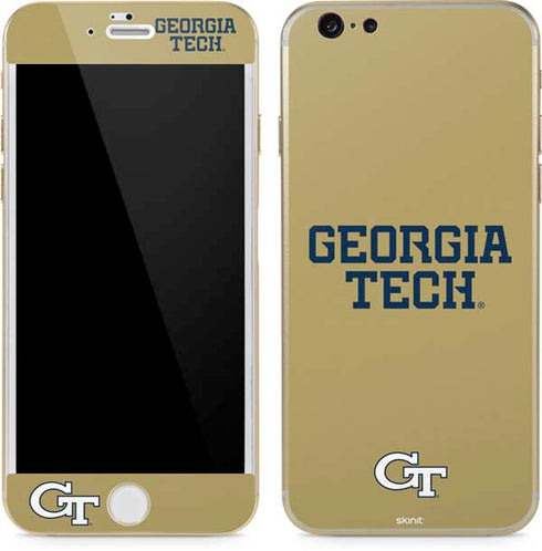 Georgia Institute of Technology LogoType Gold iPhone 6/6s Skin