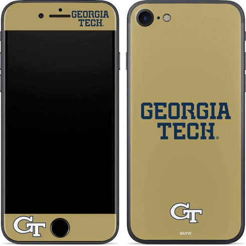 Georgia Institute of Technology LogoType Gold iPhone 7 Skin