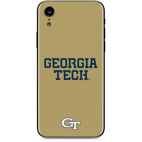 Georgia Institute of Technology LogoType Gold iPhone XR Skin