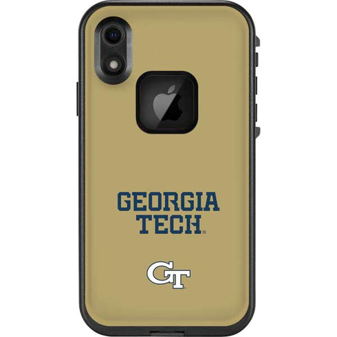 Georgia Institute of Technology LogoType Gold LifeProof Fre iPhone Skin