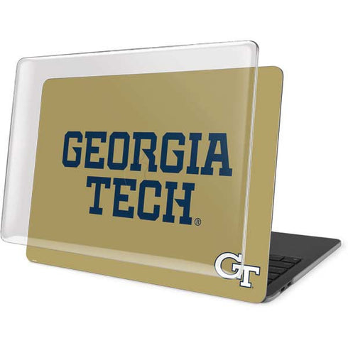 Georgia Institute of Technology LogoType Gold MacBook Pro 15in (2016-19) Case plus Skin