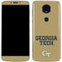 Georgia Institute of Technology LogoType Gold Moto E5 Plus Skin