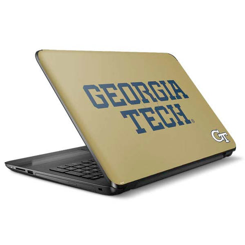 Georgia Institute of Technology LogoType Gold HP Notebook Skin
