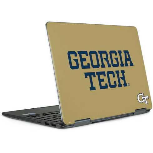 Georgia Institute of Technology LogoType Gold Notebook 9 Pro 13in (2017) Skin