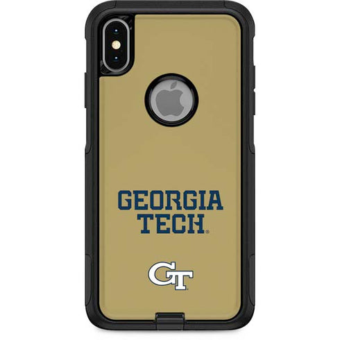 Georgia Institute of Technology LogoType Gold Otterbox Commuter iPhone Skin
