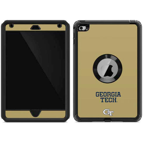 Georgia Institute of Technology LogoType Gold Otterbox Defender iPad Skin