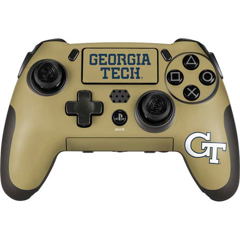 Georgia Institute of Technology LogoType Gold PlayStation Scuf Vantage 2 Controller Skin