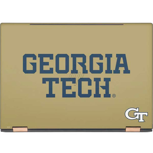 Georgia Institute of Technology LogoType Gold HP Spectre Skin