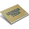 Georgia Institute of Technology LogoType Gold Surface Book Skin