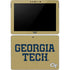 Georgia Institute of Technology LogoType Gold Surface Go Skin