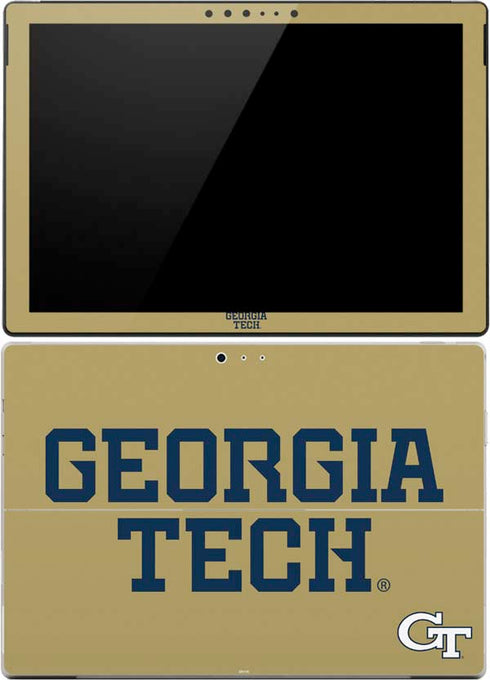 Georgia Institute of Technology LogoType Gold Surface Pro (2017) Skin