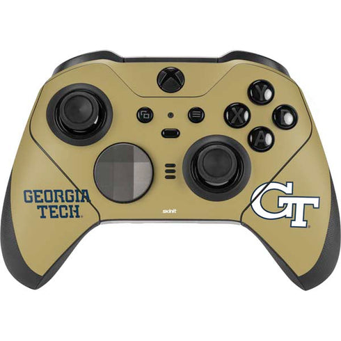 Georgia Institute of Technology LogoType Gold Xbox Elite Wireless Controller Series 2 Skin