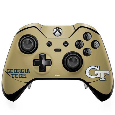 Georgia Institute of Technology LogoType Gold Xbox One Elite Controller Skin