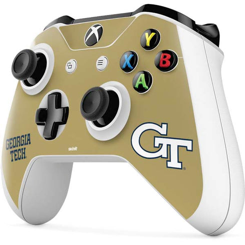 Georgia Institute of Technology LogoType Gold Xbox One S Controller Skin
