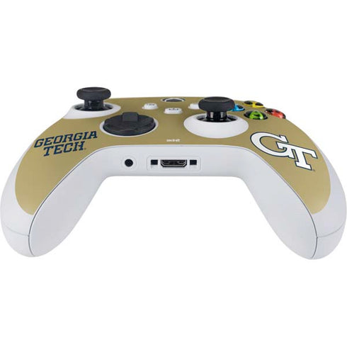 Georgia Institute of Technology LogoType Gold Xbox Series S Controller Skin