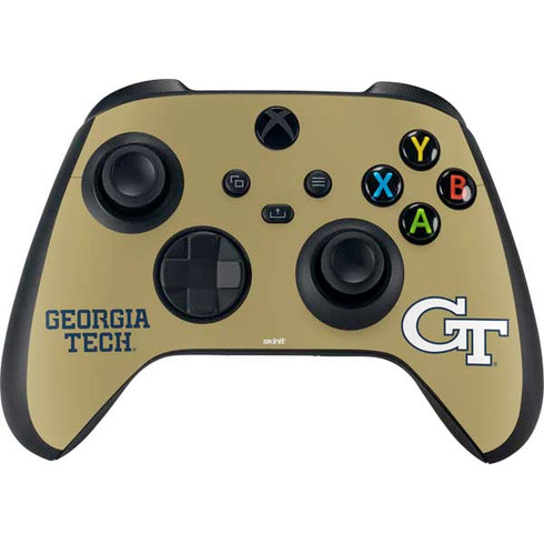 Georgia Institute of Technology LogoType Gold Xbox Series X Controller Skin