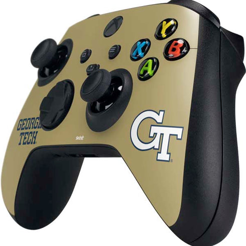 Georgia Institute of Technology LogoType Gold Xbox Series X Controller Skin
