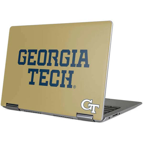 Georgia Institute of Technology LogoType Gold Yoga 710 14in Skin