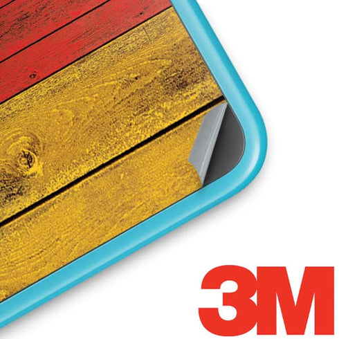 German Flag Dark Wood Nintendo 2DS XL (2017) Skin