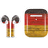 German Flag Dark Wood Apple AirPods 2 Skin
