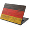 German Flag Dark Wood Dell Chromebook Skin