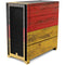 German Flag Dark Wood Corsair 4000D Tempered Glass Mid-Tower ATX Case Skin