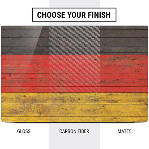 German Flag Dark Wood Dell Vostro Skin