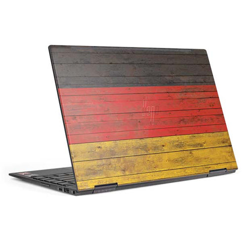 German Flag Dark Wood HP Envy Skin