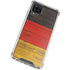 German Flag Dark Wood Galaxy A12 Clear Case