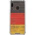 German Flag Dark Wood Galaxy A30 Clear Case