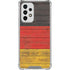 German Flag Dark Wood Galaxy A33 5G Clear Case