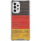 German Flag Dark Wood Galaxy A53 5G Clear Case