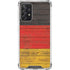 German Flag Dark Wood Galaxy A72 5G Clear Case