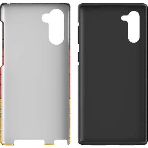 German Flag Dark Wood Galaxy Note 10 Pro Case