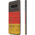 German Flag Dark Wood Galaxy Note 8 Skin