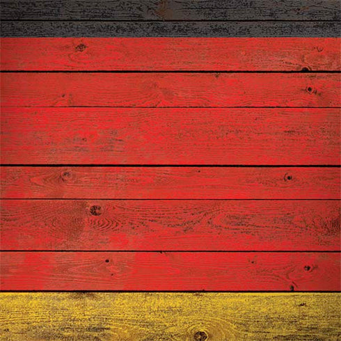 German Flag Dark Wood Galaxy Note 8 Skin
