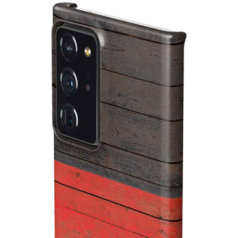 German Flag Dark Wood Galaxy Note20 Ultra 5G Lite Case