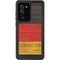 German Flag Dark Wood Galaxy Note20 Ultra 5G Waterproof Case