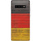 German Flag Dark Wood Galaxy S10 Plus Skin