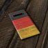 German Flag Dark Wood Galaxy S10 Skin