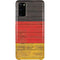 German Flag Dark Wood Galaxy S20 Lite Case