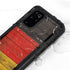 German Flag Dark Wood Galaxy S20 Plus Waterproof Case