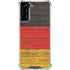 German Flag Dark Wood Galaxy S21 FE Clear Case