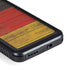 German Flag Dark Wood Galaxy S23 Plus Waterproof Case