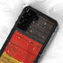 German Flag Dark Wood Galaxy S23 Plus Waterproof Case