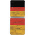 German Flag Dark Wood Galaxy Z Flip3 5G Skin