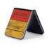 German Flag Dark Wood Galaxy Z Flip5 5G Skin