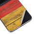 German Flag Dark Wood Galaxy Z Flip5 5G Skin